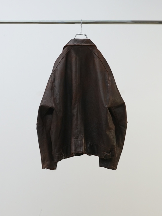 ANCELLM LEATHER JACKET D.BRICK 2026SS 通販ページ octavia[オクタヴィア]