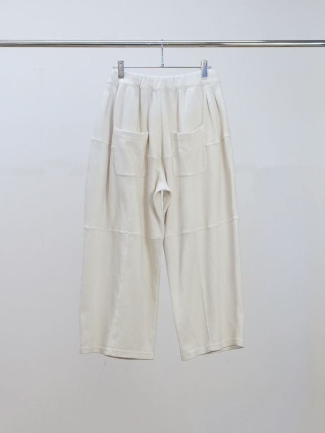 ANCELLM SMOOTH PANEL WIDE SLACKS OFF 2026SS 通販ページ octavia