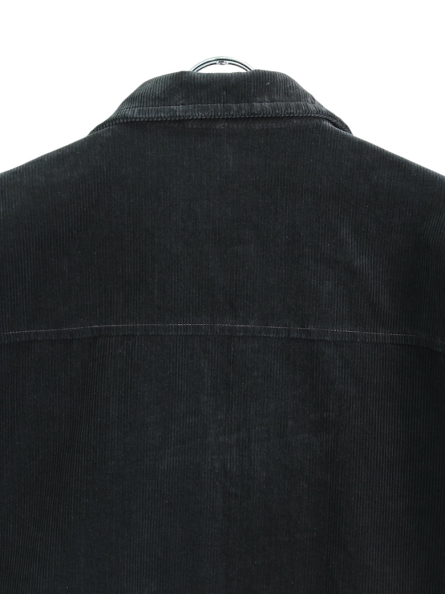 ANCELLM CORDUROY ZIPUP JACKET BLACK 2025AW 通販ページ octavia