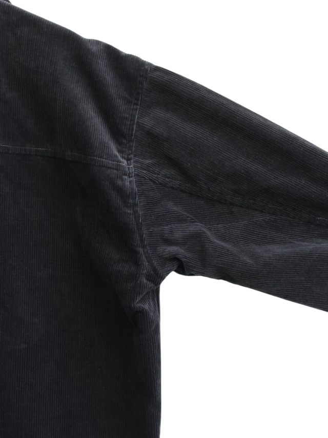 る ANCELLM CORDUROY ZIPUP JACKET BLACK 2025AW 通販ページ octavia