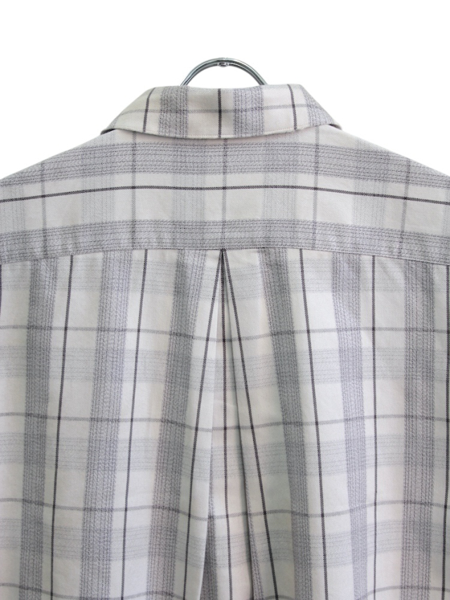 25AW ANCELLM C/R CHECK SHIRT(GRAY) サイズ2 C/R CHECK SHIRT(GRAY) – ANCELLM