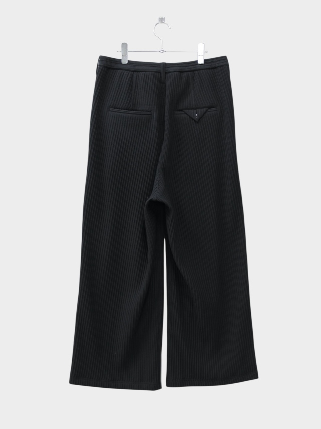 ANCELLM WIDE EASY PANTS BLACK 通販ページ octavia[オクタヴィア]