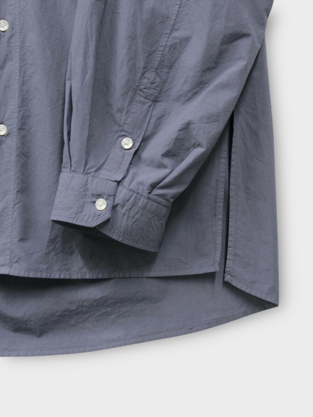 ANCELLM SHRINK OVER SHIRT NAVY 2026SS 通販ページ octavia[オクタヴィア]