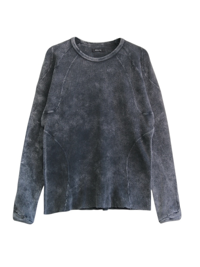 ROTOL X LONG SLEEVE TEE CHARCOAL 2025AW