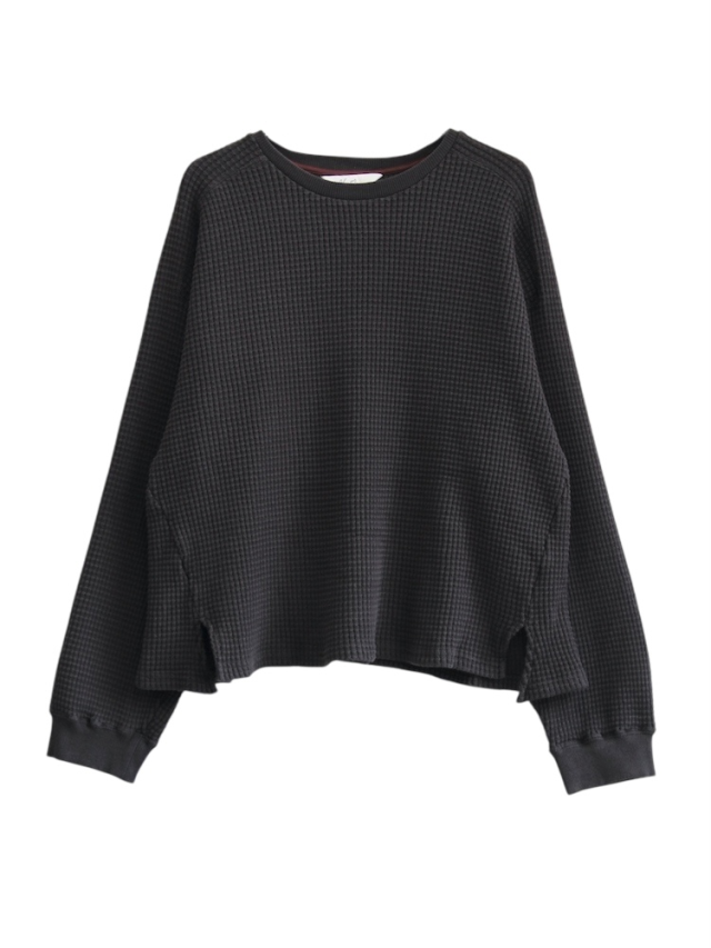 AVIALAE DROPCROTCH HEAVY WAFFLE ブラック AVIALAE DROPCROTCH HEAVY WAFFLE ブラック