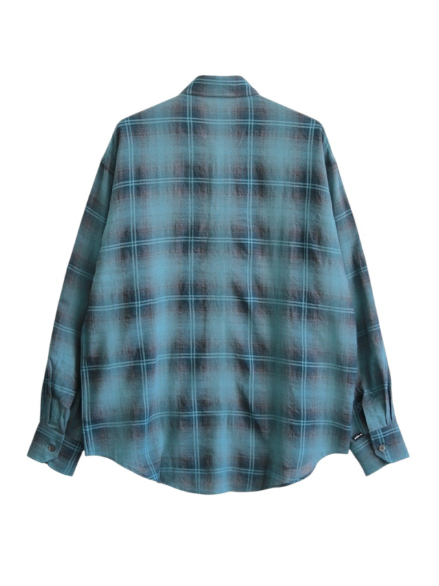 JIEDA OMBRE CHECK SHIRT GREEN 通販 商品ページ octavia