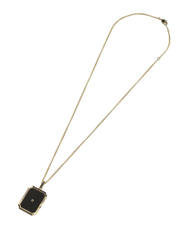 Taiga Igari　 Frame Necklace With Diamond TAIGA Igari's Frame Necklace with Diamond Gold mail order