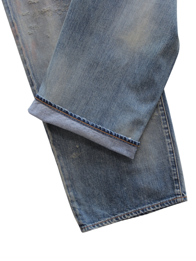 ancellm テーパードデニム　サイズ2 デニムパンツ TAPERED 5P DENIM PANTS