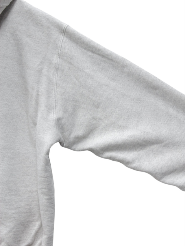 ANCELLM ZIP UP HOODIE HEATHER WHITE 2025AW 通販ページ