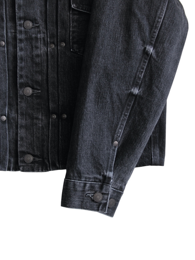TANAKA THE JEAN JACKET BLACK 通販ページ octavia[オクタヴィア]