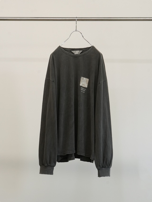 ANCELLM LOGO LS T-SHIRT BLACK 通販ページ octavia[オクタヴィア]