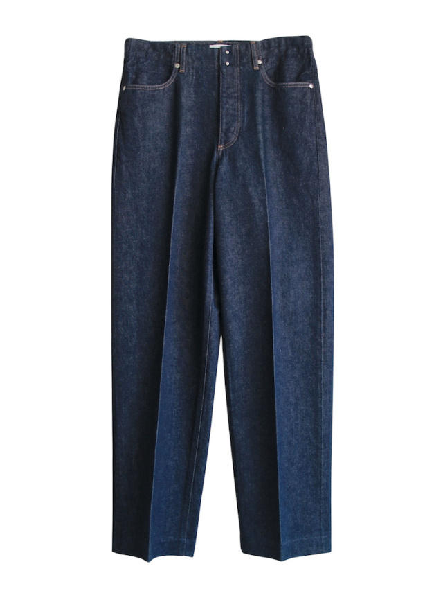 TANAKA THE JEAN TROUSERS RINSE BLUE 2025AW