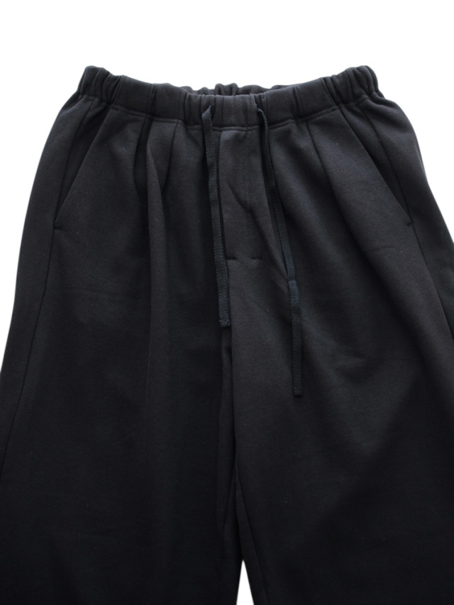 ANCELLM TUCK SWEAT PANTS BLACK 2025AW 通販ページ octavia[オクタヴィア]