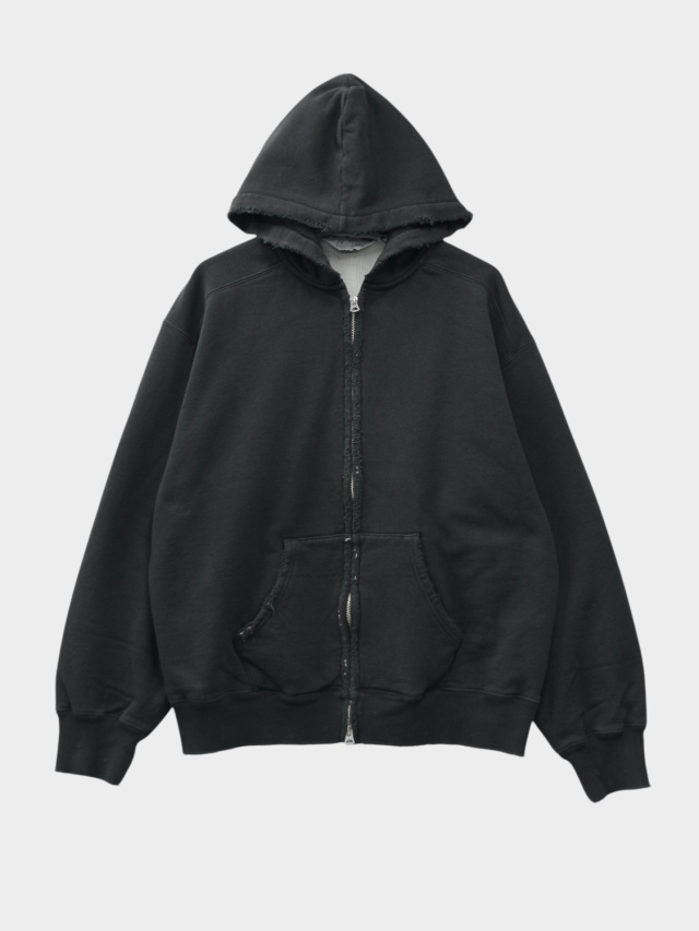 ANCELLM ZIP HOODIE BLACK 2026SS 通販ページ octavia[オクタヴィア]