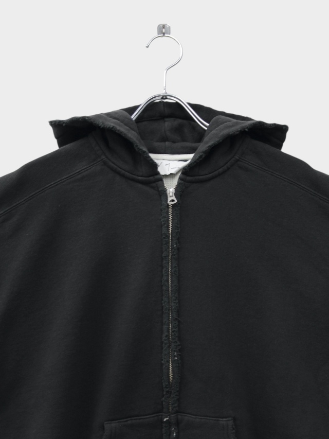 ANCELLM ZIP HOODIE BLACK 2026SS 通販ページ octavia[オクタヴィア]