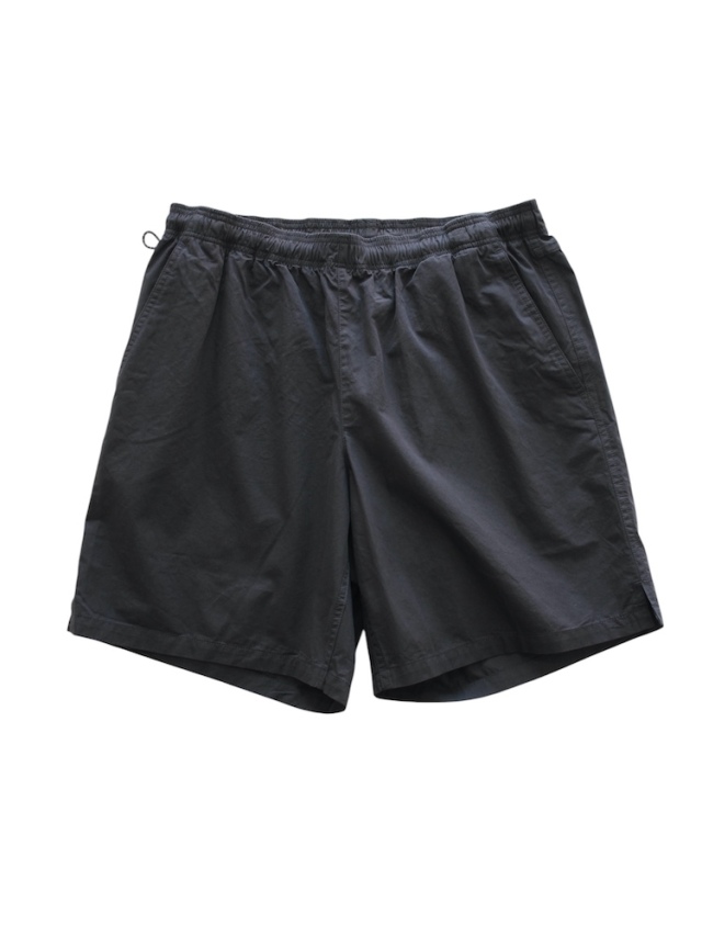 bal WASHED TWILL WOVEN BELTED SHORTS CHARCOAL / 2025SS