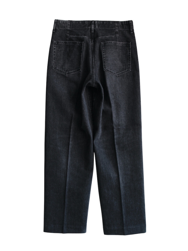 TANAKA THE JEAN TROUSERS BLACK 通販ページ octavia[オクタヴィア]