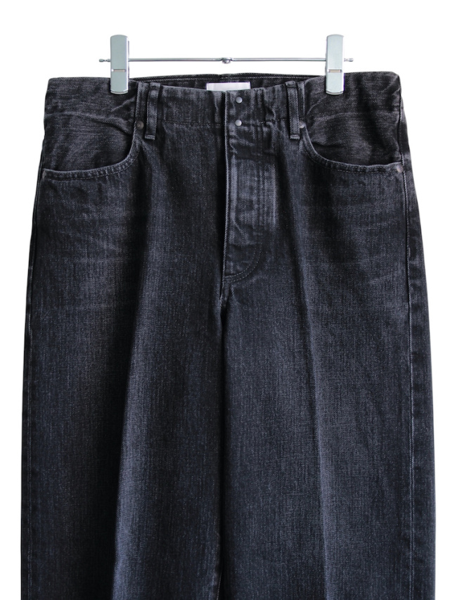 TANAKA THE JEAN TROUSERS BLACK 通販ページ octavia[オクタヴィア]