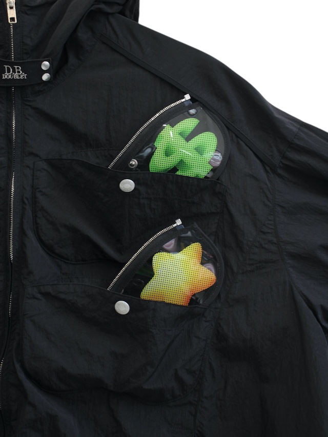 doublet EMOJI GOGGLE MOUNTAIN PARKA BLACK 通販ページ octavia