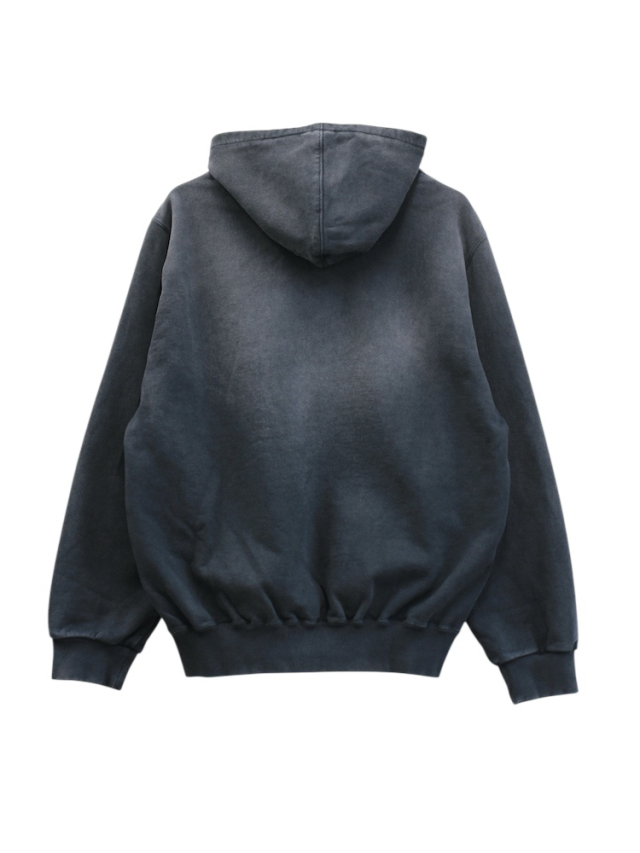 トップス doublet imma doublet EMBROIDERED CHAIN ZIP-UP HOODIE GREY 通販商品ページ