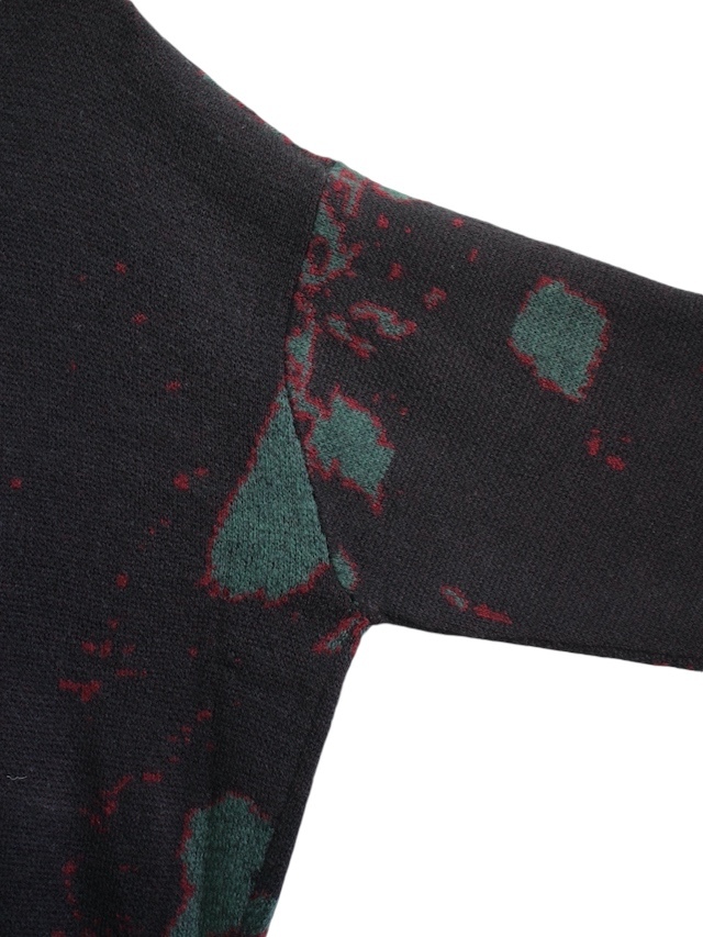24AW バル bal JACQUARD WOOL CARDIGAN ジャガード ウールニット カーディガン ミドルゲージ カットソー 2 グレー/1 メンズ レディース BAL バル/JACQUARD WOOL CARDIGAN BROWN | ANERCA & L.I.V