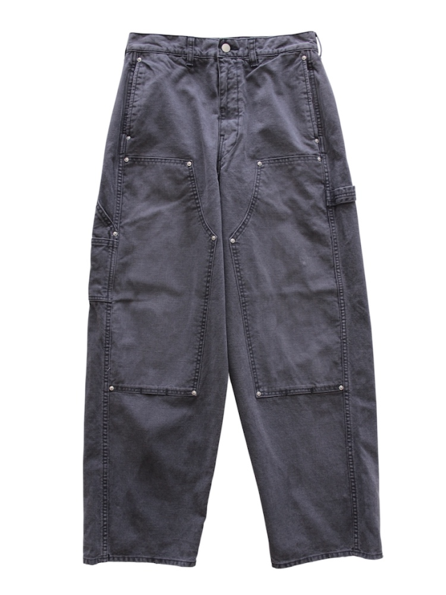 JIEDA DUCK DOUBLE KNEE PANTS BLACK 通販商品ページ octavia