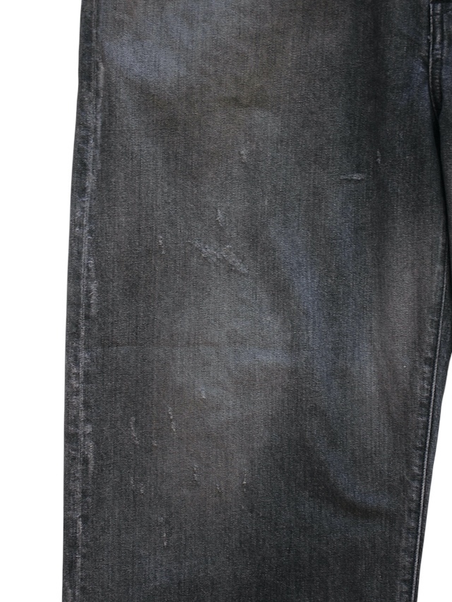 ANCELLM TAPERED 5P ブラック ANC-PT03-C サイズ1 ANCELLM｜TAPERED 5P DENIM PANTS (BLACK) ANC-PT75の通販