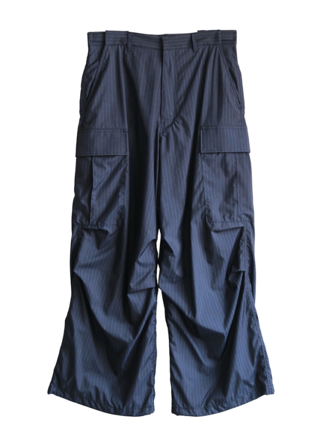 elephant TRIBAL fabrics Freedom Cargo Pants NAVY STRIPE 2025AW