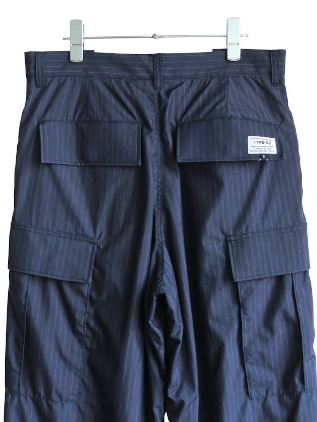 elephant TRIBAL fabrics Freedom Cargo Pants NAVY STRIPE 通販 商品