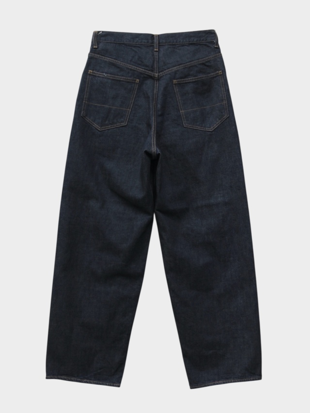 ANCELLM #03 SELVEDGE STRIGHT DENIM PANTS OW INDIGO 2026SS 通販