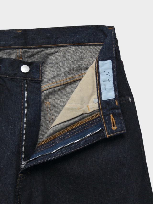 ANCELLM #03 SELVEDGE STRIGHT DENIM PANTS OW INDIGO 2026SS 通販