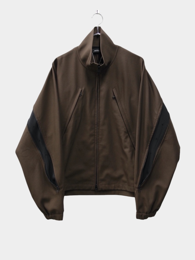 ROTOL COTTON SERGE VENTILATED BLOUSON BROWN 2026SS