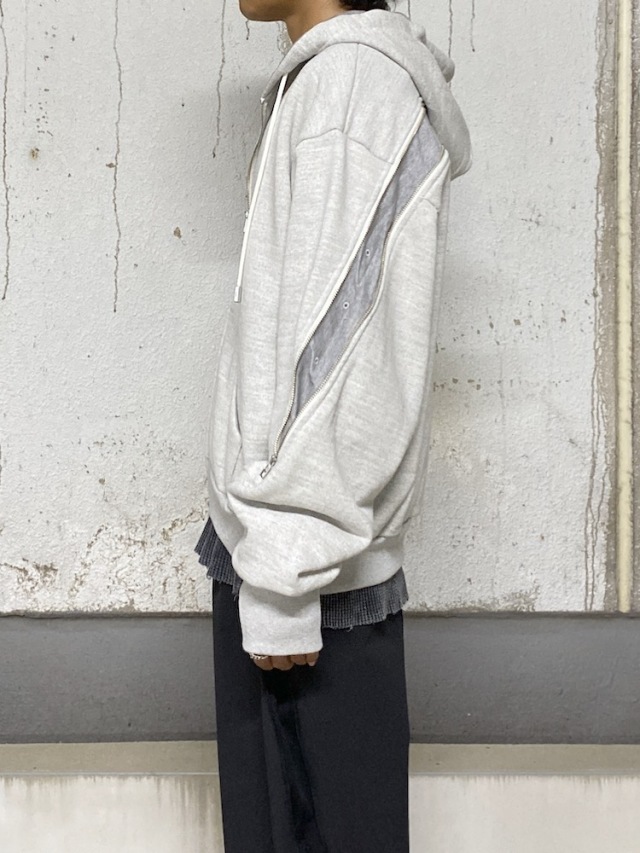 ROTOL FOAMORA SWEAT ZIP HOODIE HEATHER GRAY 通販ページ octavia