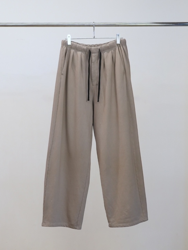 ANCELLM 2TUCK SWEAT PANTS GREIGE 2026SS