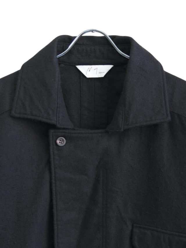 コレクション AW-2 ANCELLM PILLING WOOL DOUBLE BLOUSON BLACK 2025AW 通販ページ