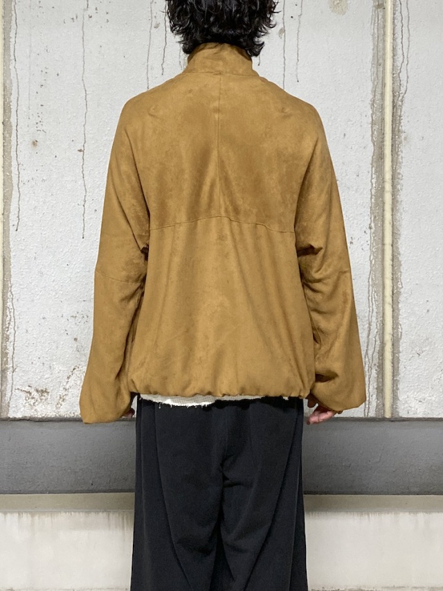 アンセルム VEGAN SUEDE KIMONO BLOUSON size1 VEGAN SUEDE KIMONO BLOUSON(BLACK) – ANCELLM