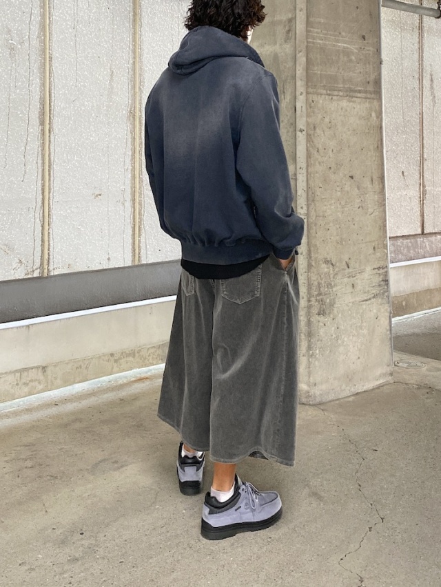 doublet EMBROIDERED CHAIN ZIP-UP HOODIE GREY 通販商品ページ