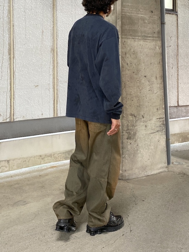 doublet 19AW セットアップ（BLACK） doublet LONG SLEEVE T-SHIRT WITH VILLAIN BEAR BLACK 通販