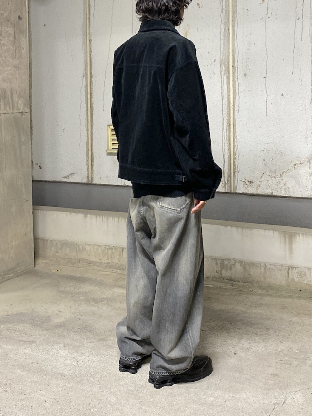 ジャケット・アウター Corduroy Blouson Jacket ANCELLM CORDUROY ZIPUP JACKET BLACK 2025AW 通販ページ