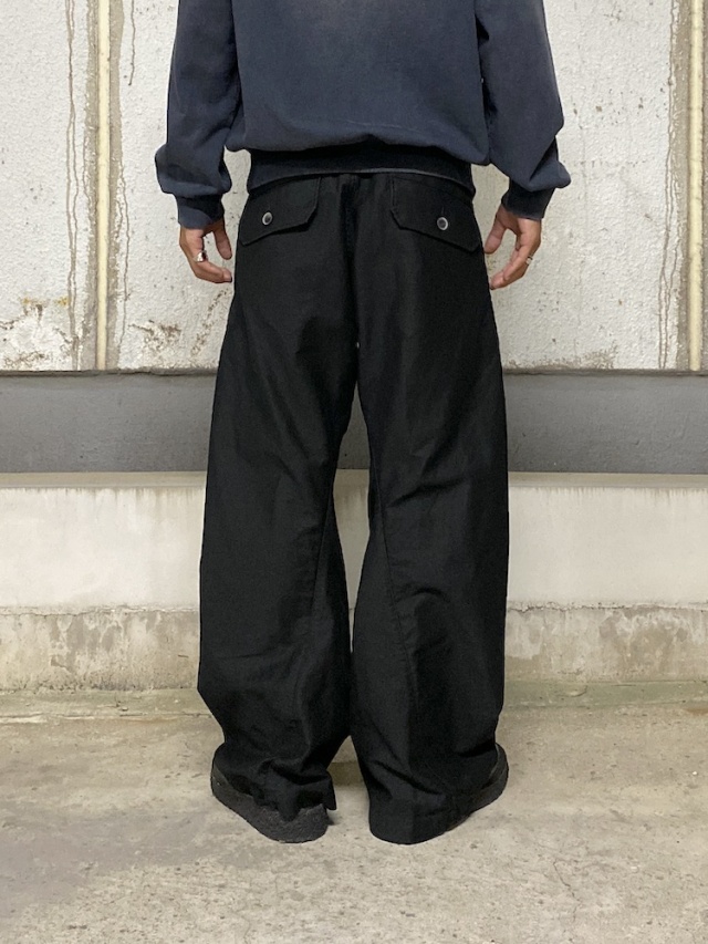 パンツ nvrfrgt faux shealing pants NVRFRGT / ネヴァーフォーゲット DETACHABLE UTILITY CURVED LEG