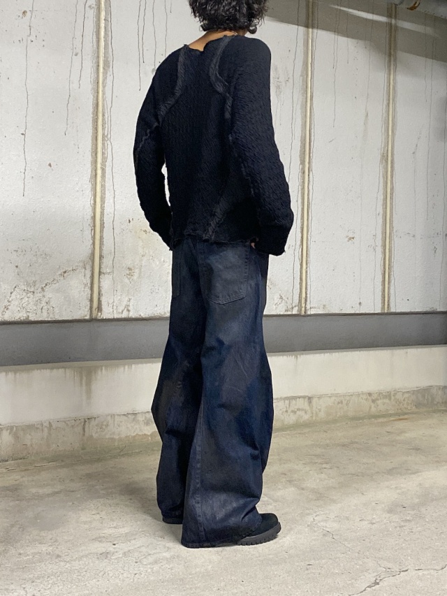 NVRFRGT PANELED LONG SLEEVE T-SHIRT BLACK 通販 商品ページOCTAVIA