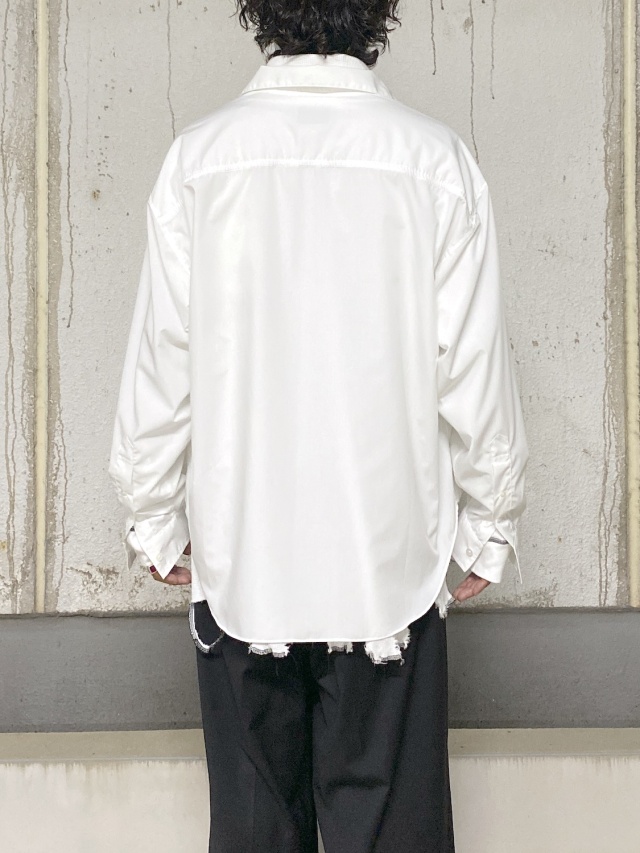 ohga オーガ EMPIRE TOPS チュニック ホワイト 白 ohga オーガ EMPIRE