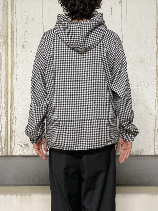 JIEDA CHECK PULLOVER PARKA WHITE/BLACK 通販 商品ページ octavia