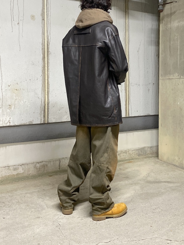 JIEDA LEATHER CAR COAT BLACK 通販 商品ページ octavia[オクタヴィア]