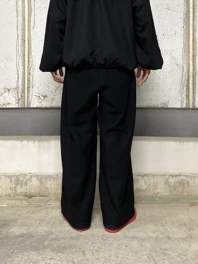 ANCELLM W/L WIDE EASY TUCK SLACKS サイズ1 ANCELLM W/L WIDE EASY TUCK SLACKS | MusterWerk