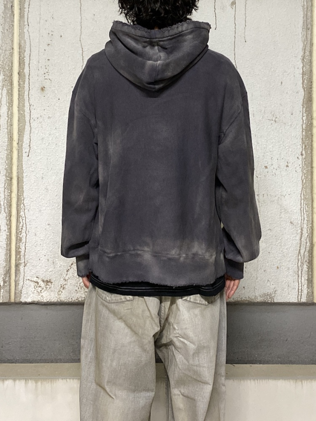 ANCELLM SWITCHING HOODIE BLACK 2025AW 通販ページ octavia[オクタヴィア]