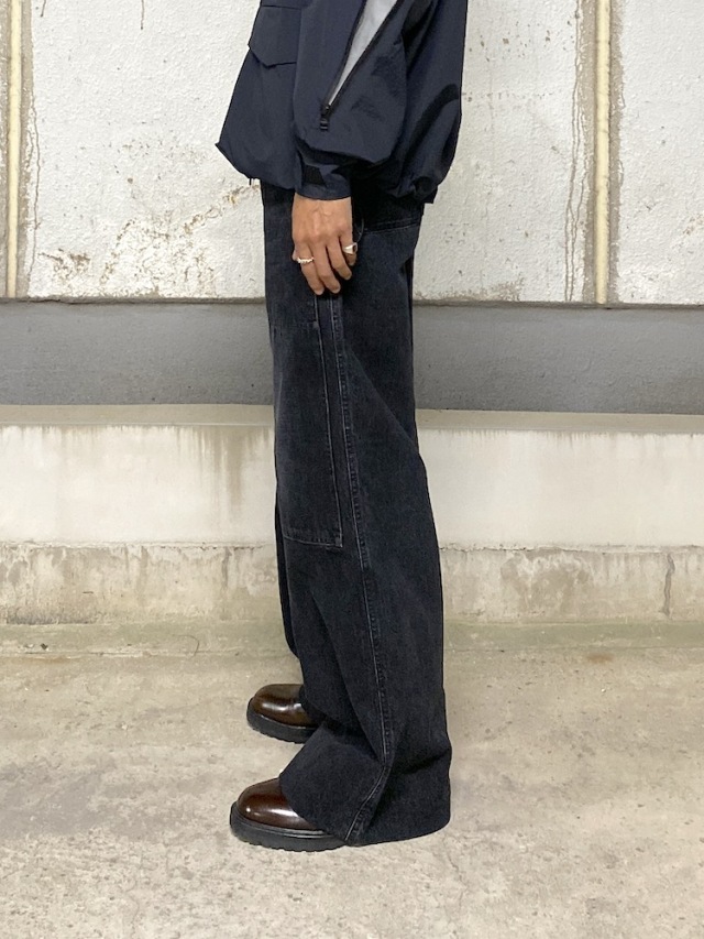 TANAKA WORK JEAN TROUSERS BLACK 通販ページ octavia[オクタヴィア]