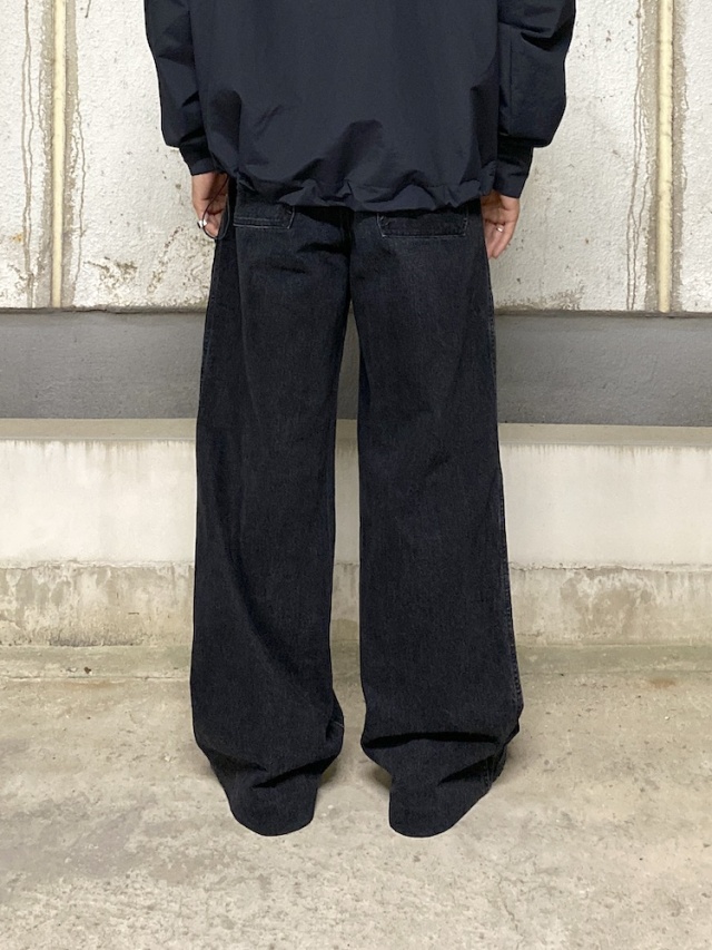 TANAKA WORK JEAN TROUSERS BLACK 通販ページ octavia[オクタヴィア]