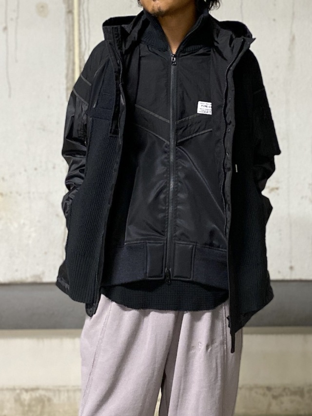 elephant TRIBAL fabrics Chaos Blouson BLACK 通販 商品ページ