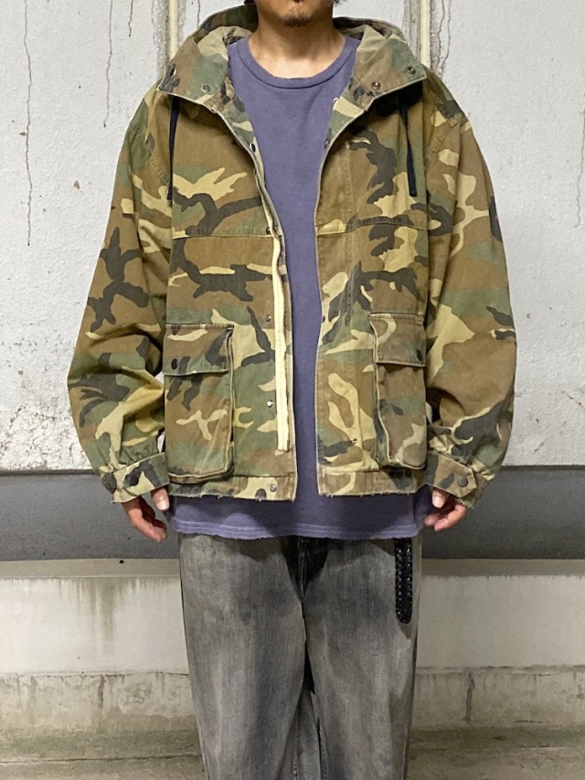 ANCELLM CAMO ZIPUP HOODIE WOODLAND 2025AW 通販ページ octavia